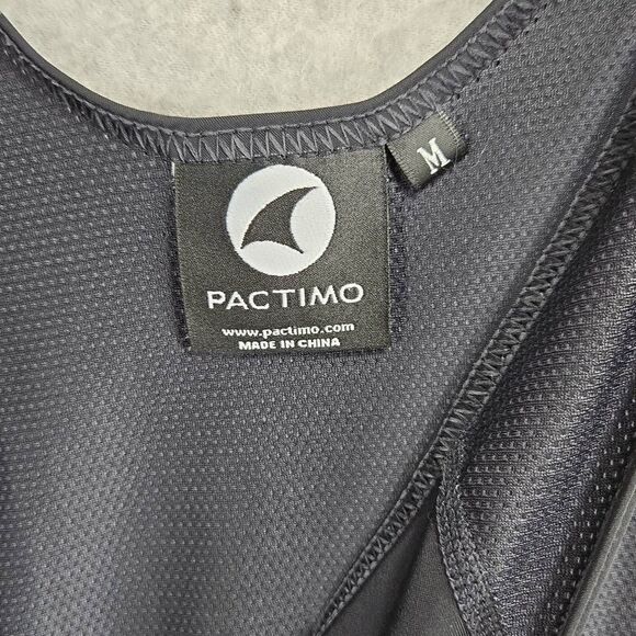 Pactimo Cycling Bib Medium Africa flag Padded shorts - Picture 3 of 9